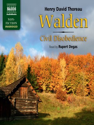 cover image of Walden, and Civil Disobedience